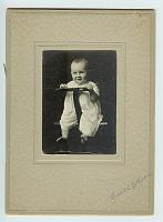  Baby photo of Lewis (1917-1984), oldest son of Mable Speed Colvin and Harty Colvin.